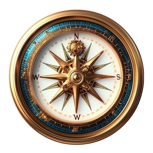 —Pngtree—detailed compass with a golden_20453518